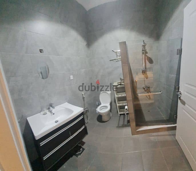 very nice super clean furnished flat  with terrace in Fnaitees 7