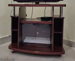 Small used TV shelf for sale 0