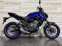 2024 Yamaha MT-07.  +974 66574363