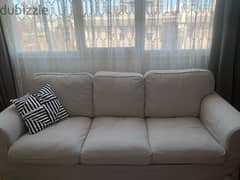 IKEA EKTORP 3-seat sofa, grey 0