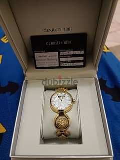 For sale is a women's Versace watch, used once or twice since