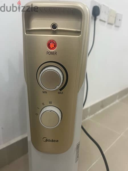 Midea oil heater (2000 watts ) New condition 2