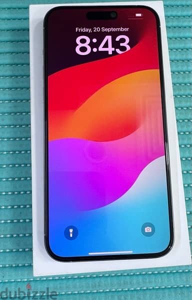 iPhone 15 Pro Max 5G 256 GB White Titanium Used! 5