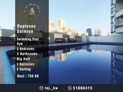 duplex in Salmiya for Rent