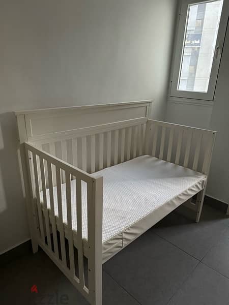 baby crib with mattress 1