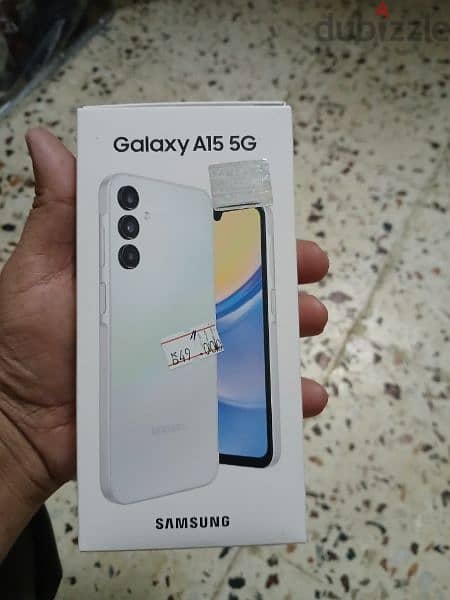 Samsung Galaxy A15.5G with 4+4 gb ram 128gb. memory 0