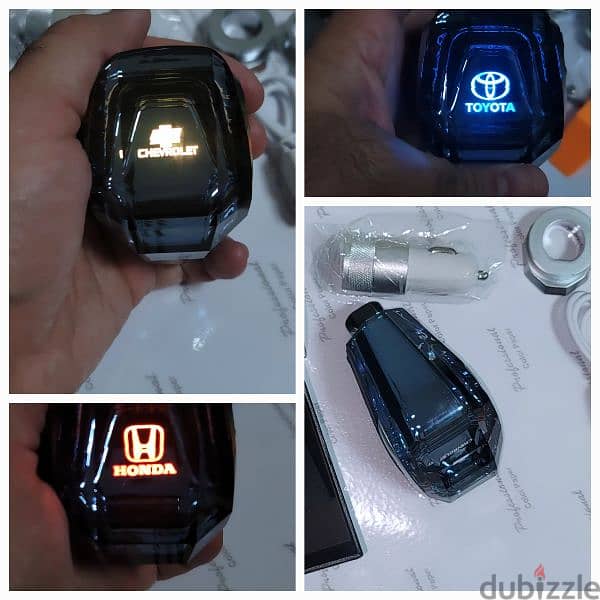 gear knob LED, Toyota, Honda, Chevrolet, مصابيح LED جانبية 5