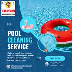 Swimming Pool Cleaning - Maintaining