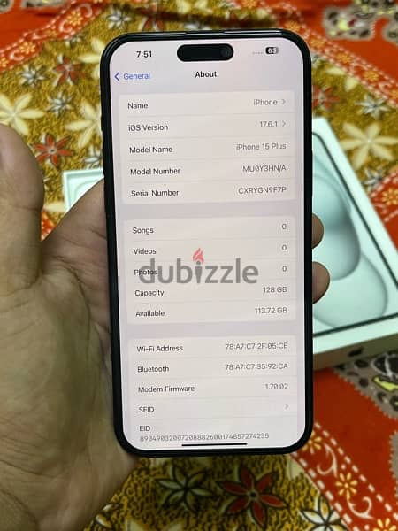 iphone 15 plus 128GB 3