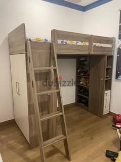 Bed with cupboard  2in 1