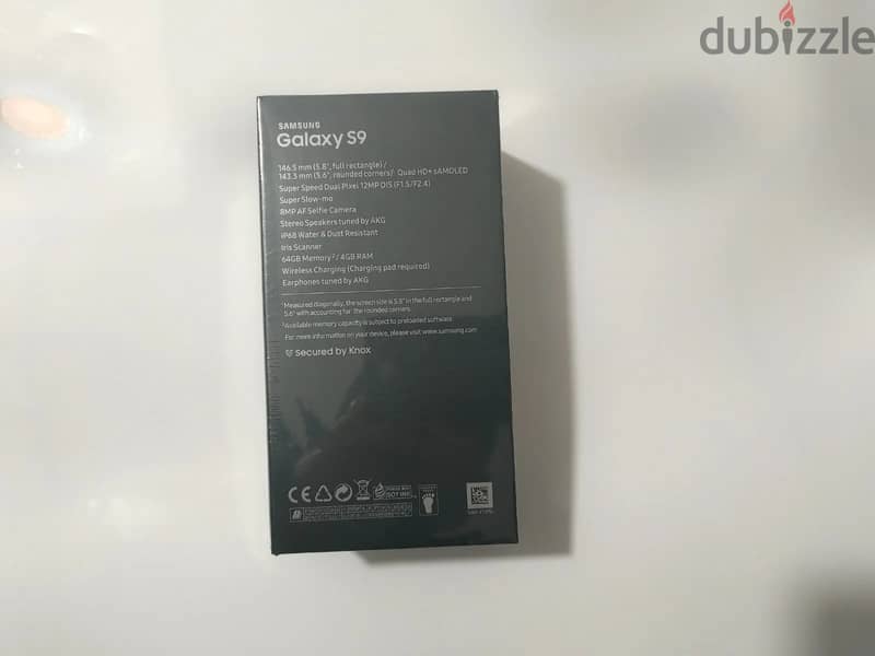 Sealed Samsung Galaxy S9 64GB Fully Unlocked 5