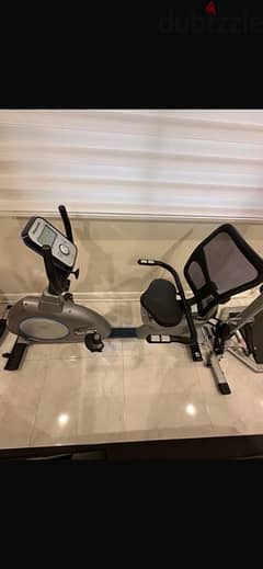 seated cycling machine equipment excellent condition PowerFit 0