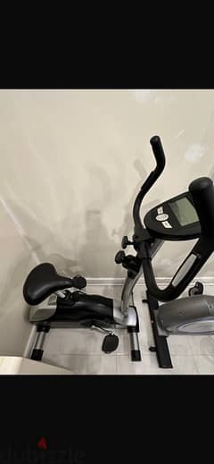 small exercise bike for gym good condition