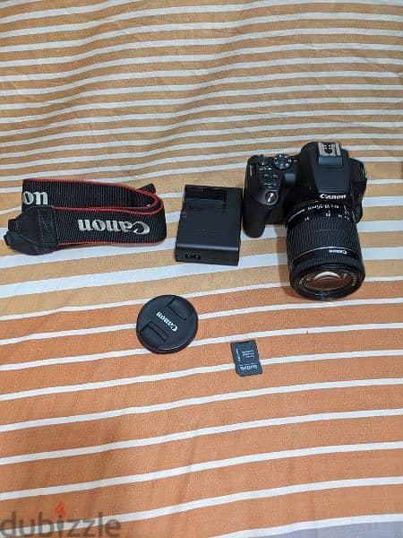 Canon 250D 
4k video recording 
24 megapixel 8