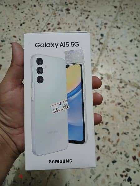 Samsung Galaxy A15.5G with 4+4 gb ram 128gb. memory 4 days old 2