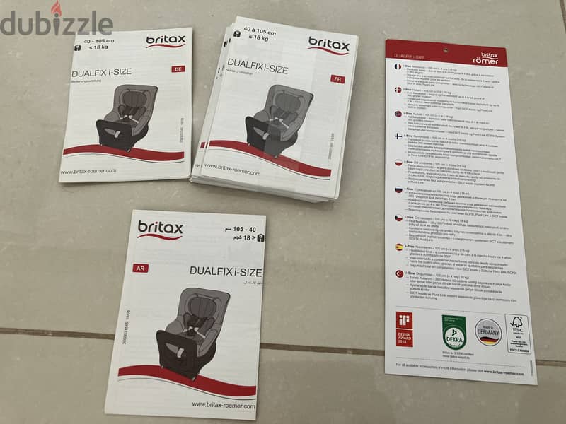 BRITAX RÖMER DUALFIX i-SIZE 360 CAR SEAT 6