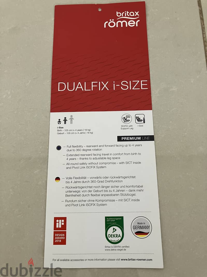 BRITAX RÖMER DUALFIX i-SIZE 360 CAR SEAT 7