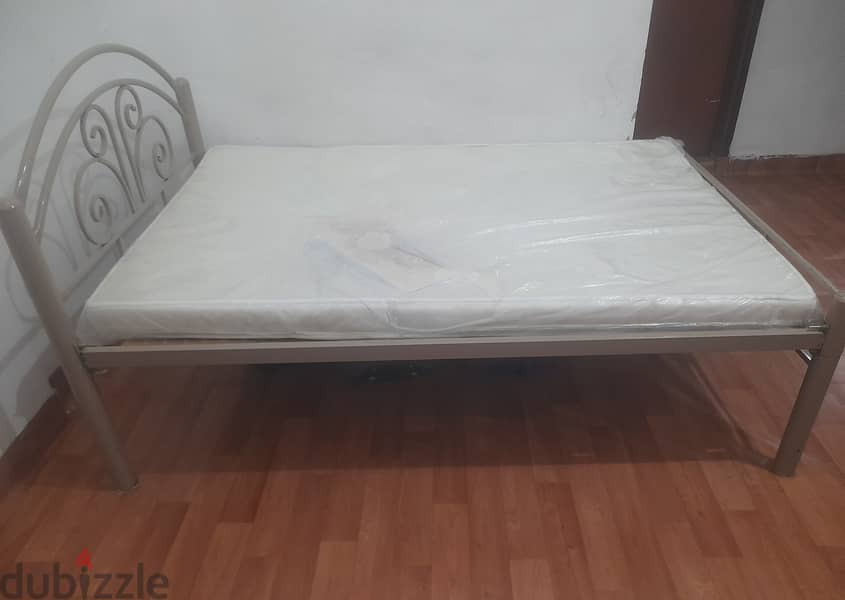 King Size Cot with Medicated Matress 1