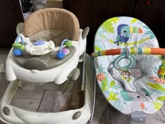 Baby walker and rocker for 10 kd only