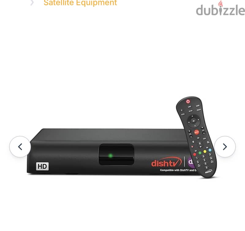 Dish TV set box and Remot 1