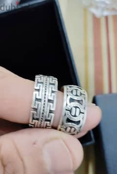 Versace & Bulgari two Stirling Silver 925 0