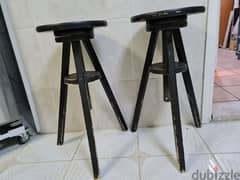 IKEA High Bar Stool Adjustable 2 pcs 0