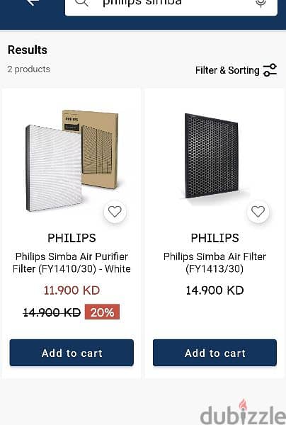 Philips Air Purifier with New Filters For Sale 2