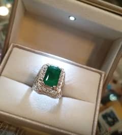 Natural Emerald&Diamond 0