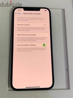 iPhone 12 Pro Max 256gb battery 87% only camara change 0