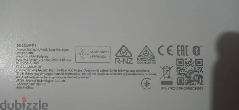 huawei body scale new 5