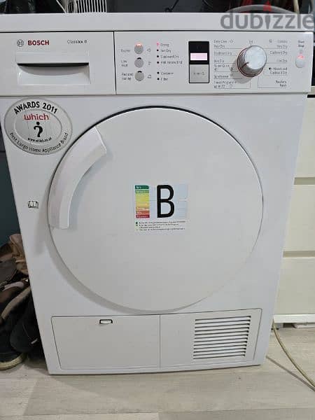 Bosch 8kg condenser dryer for sale 0