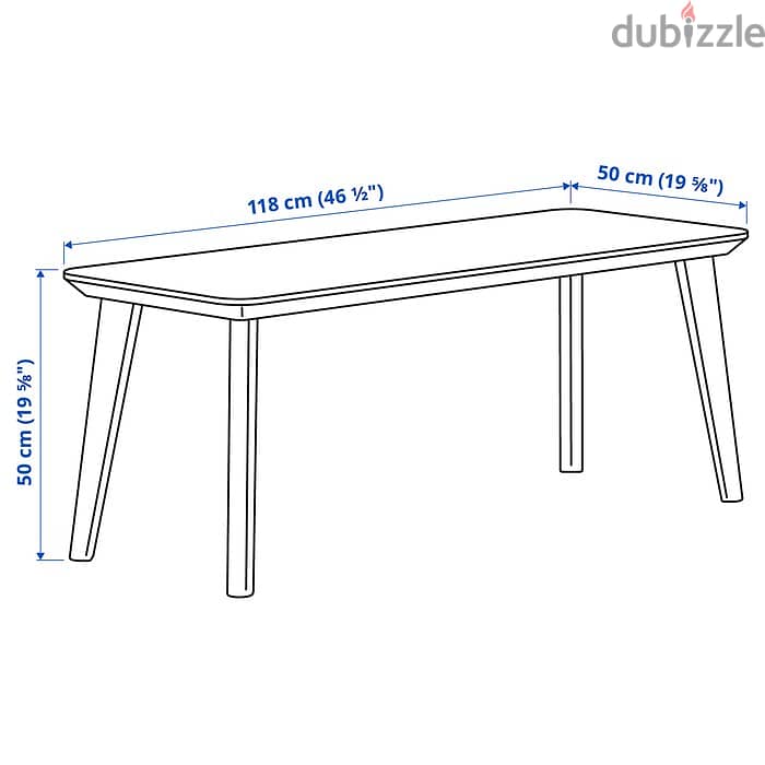 IKEA LISABO Coffee Table [Ash Veneer] 2