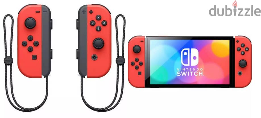 Nintendo Switch OLED Console - Mario Red 1