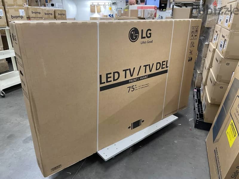 Brand new sealed LG 75UR640S9UD Ultra-HD Slim 75" TV Signage Display 0