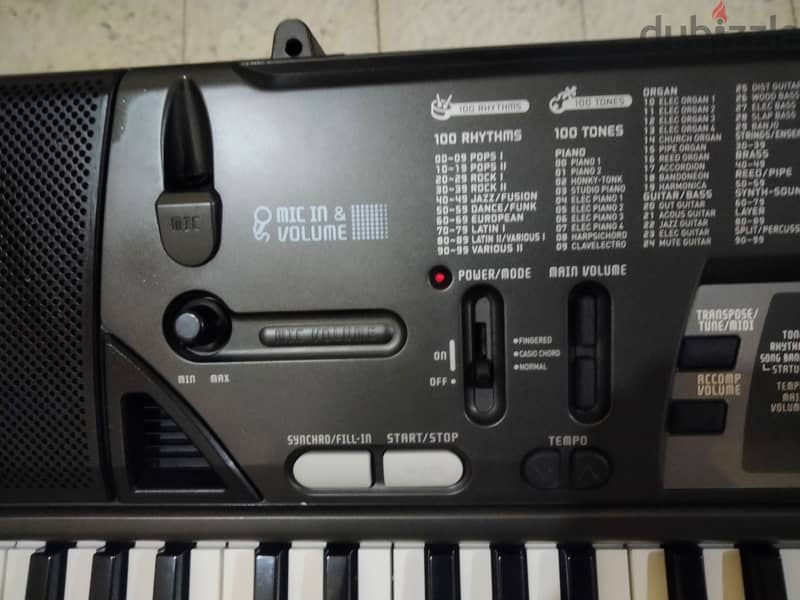 CASIO CTK-700 Microphone Jacking system Musical Keyboard for sale 2