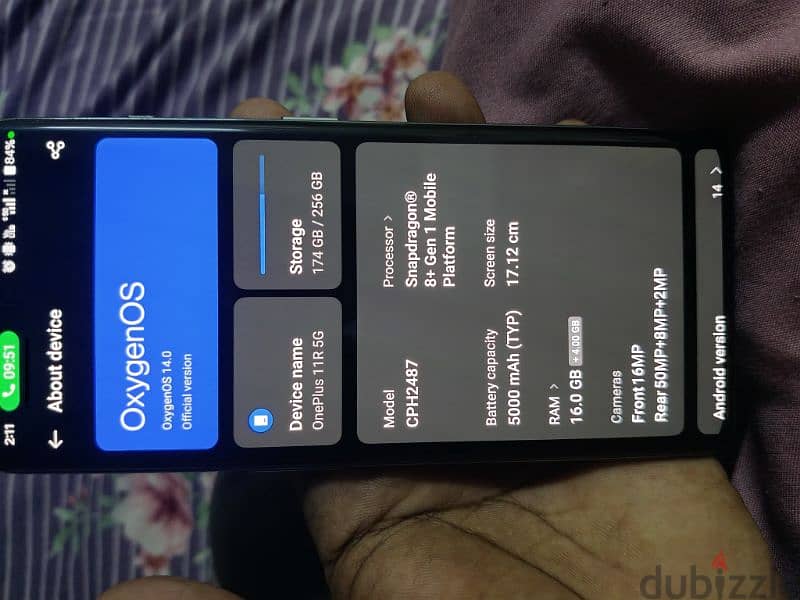 OnePlus 11r 5g 16 ram 256 2