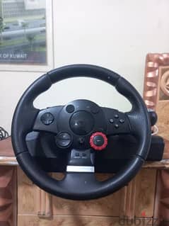 Logitech steering wheel for ps3 and PC !no refund!