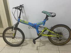 Folding upten raki bicycle for sale