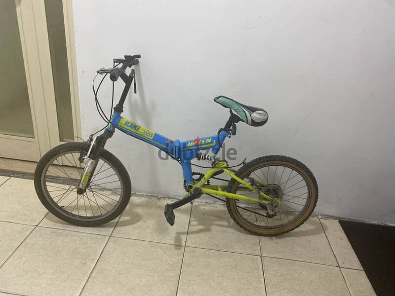 Folding upten raki bicycle for sale 1