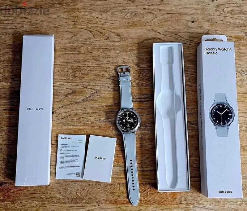 Samsung Galaxy Watch4 Classic SM-R880 42mm Stainless Steel Case with R 1