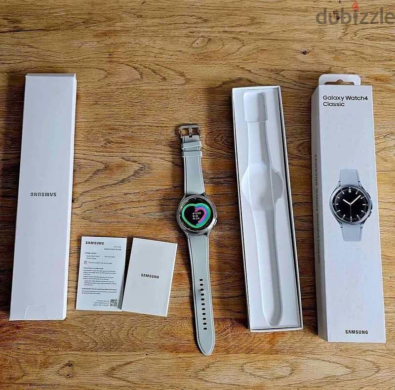 Samsung Galaxy Watch4 Classic SM-R880 42mm Stainless Steel Case with R 2