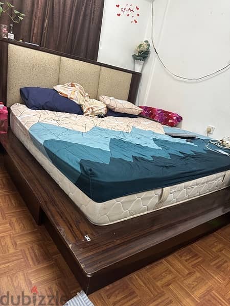 King Size Bed Available with Mattress 2