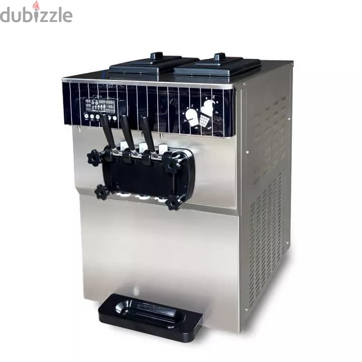 3 NOZZLESS ,SOFT ICE CREAM MACHINE ( COMMERCIAL HEAVY DUTY) 1