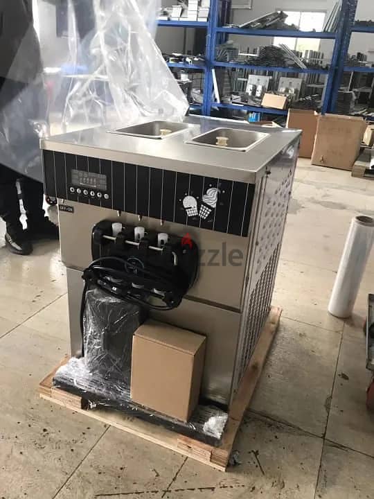 3 NOZZLESS ,SOFT ICE CREAM MACHINE ( COMMERCIAL HEAVY DUTY) 2