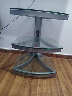 TV GLASS STAND OR GLASS SHELF VERY BEAUTIFUL