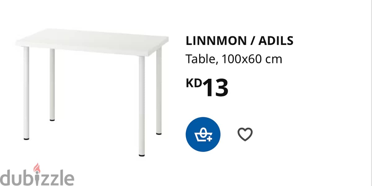 Ikea 3 tables and Lampshade - 10 Kd Only 0