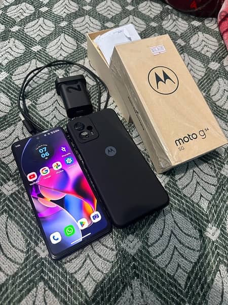 Motorola G54 8/256gb under warranty 1