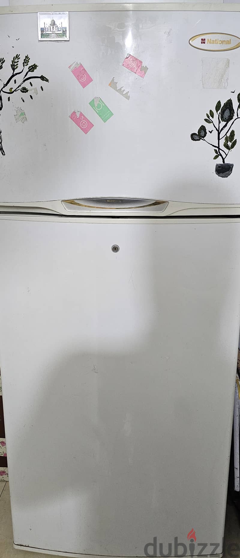 National double door 700L fridge 0