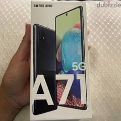 Samsung Galaxy A71 5G with 8gb ram 128 gb memory with box 0