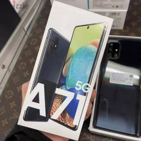 Samsung Galaxy A71 5G with 8gb ram 128 gb memory with box 1